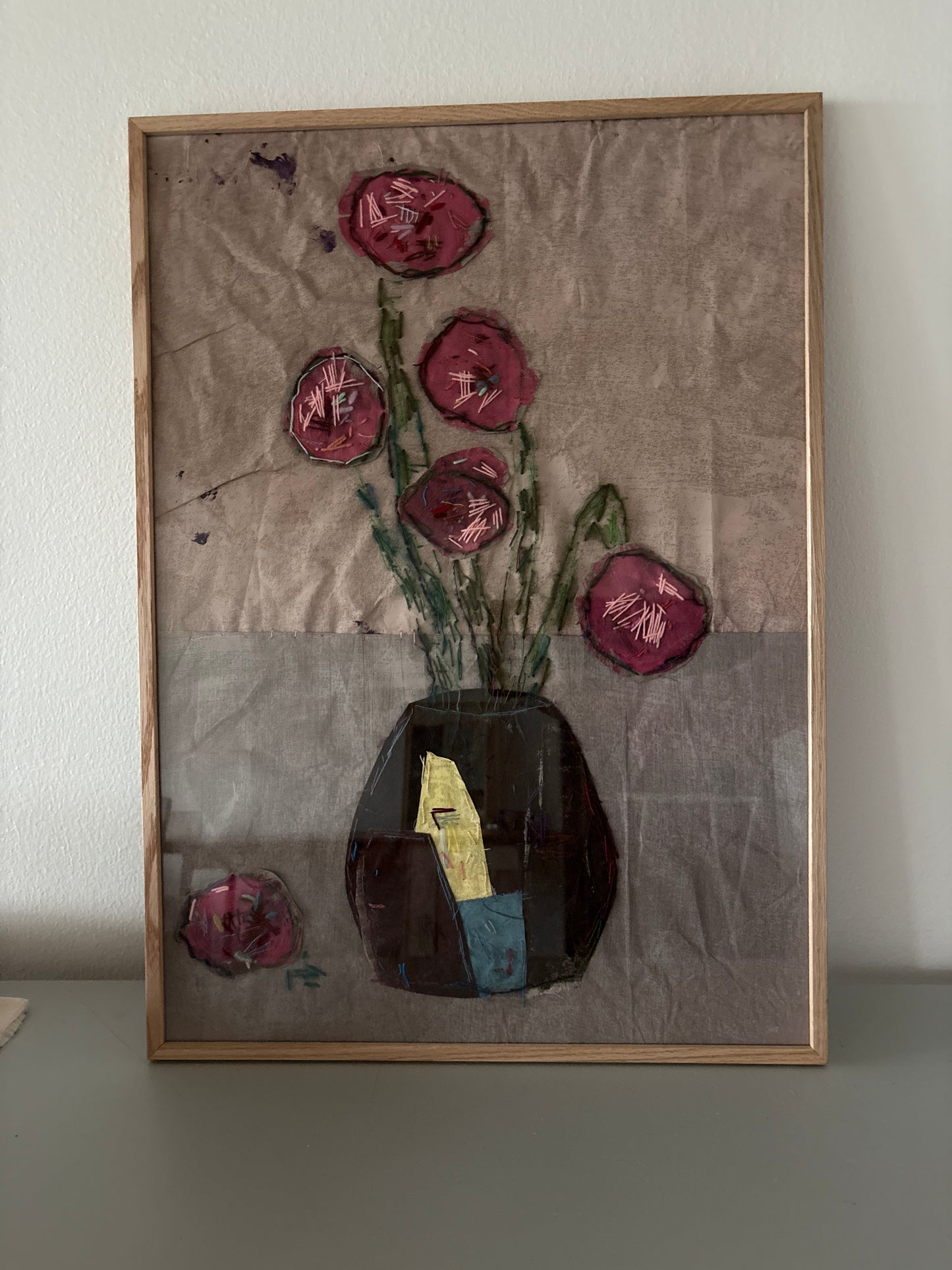 Floral artwork 50x70