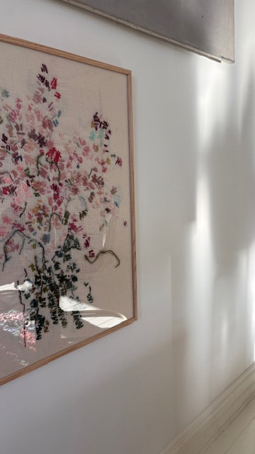 Floral artwork 50x70