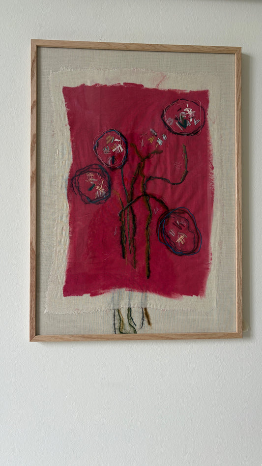 Floral artwork 42x60