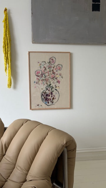 Floral artwork 50x70