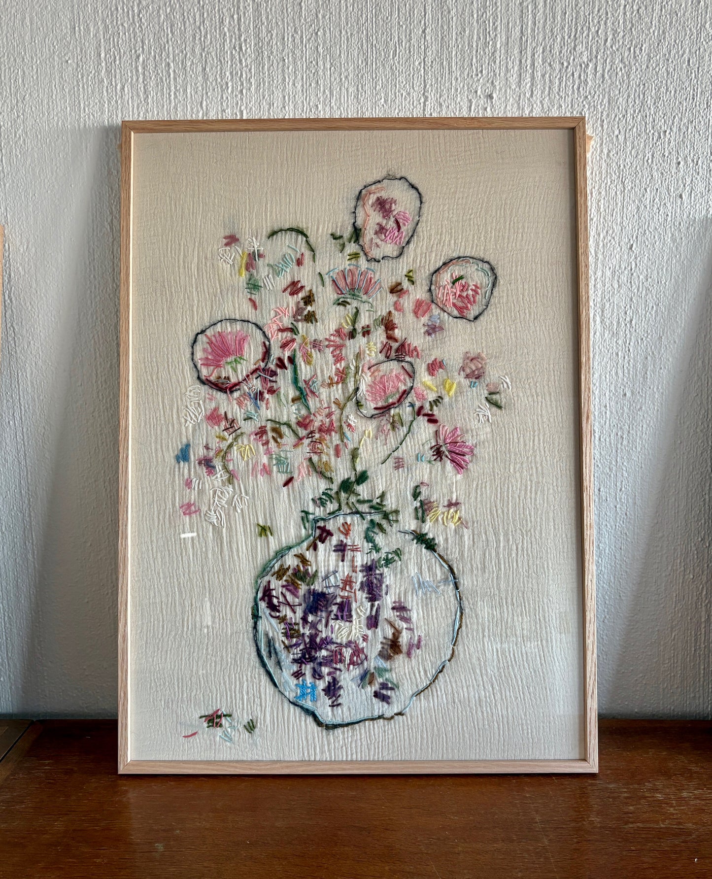 Floral artwork 50x70