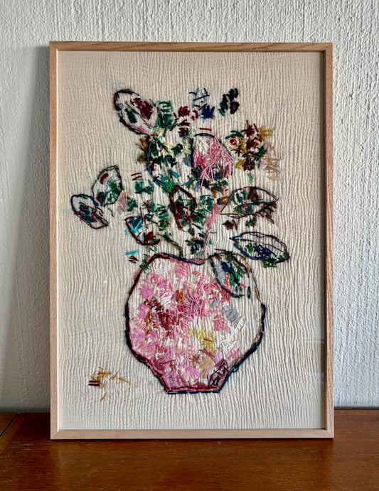Floral artwork 42x60