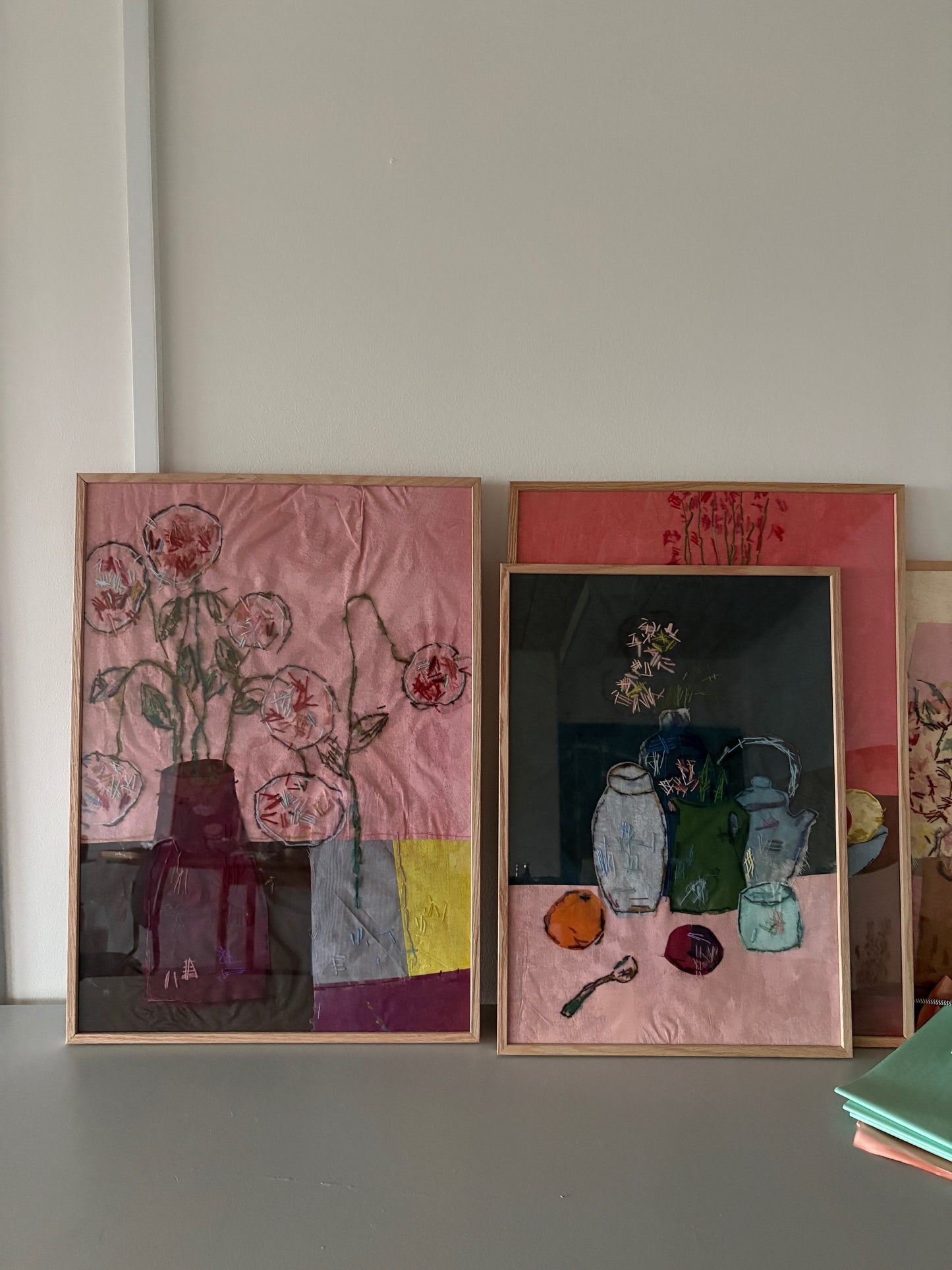 Floral artwork 50x70