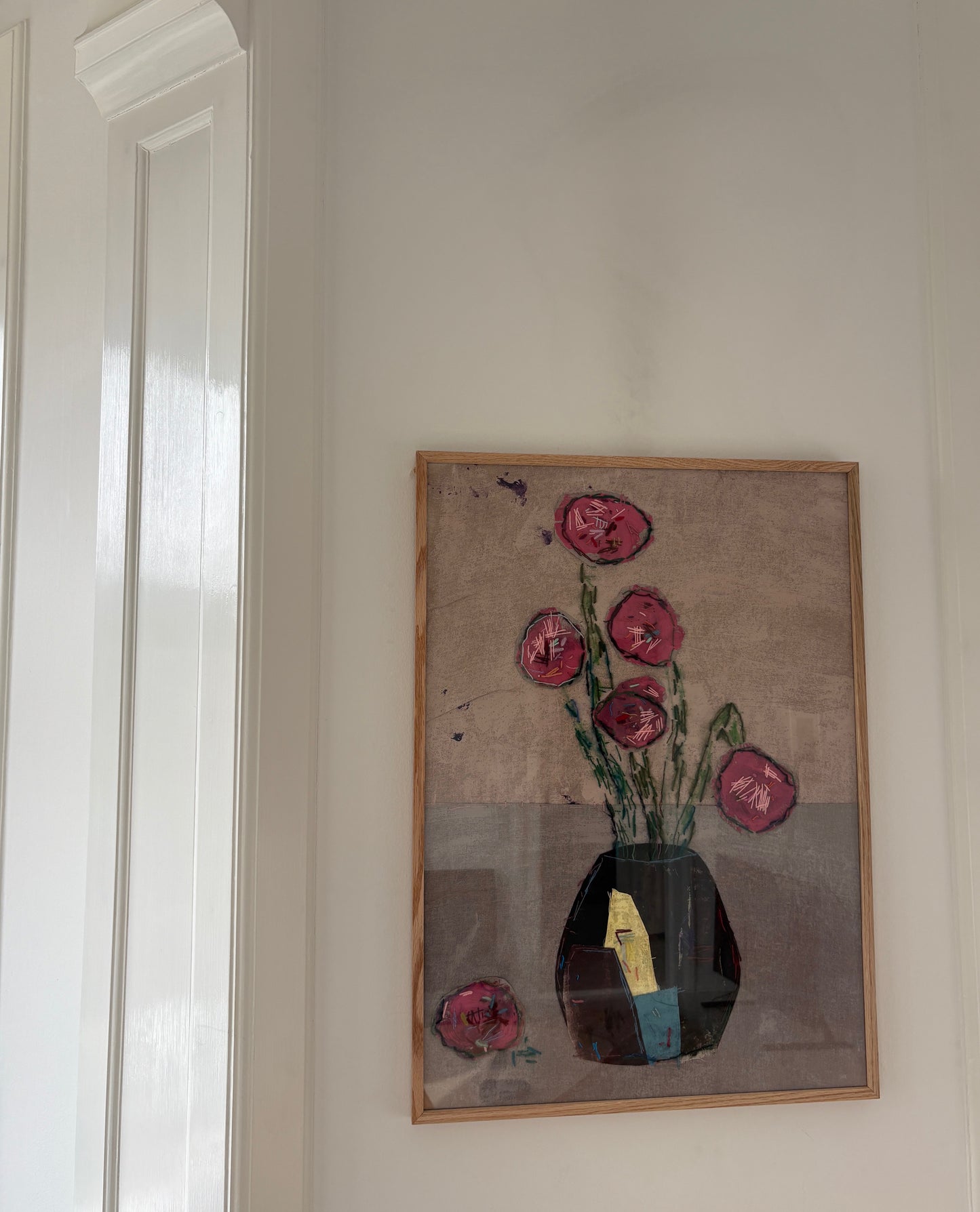 Floral artwork 50x70