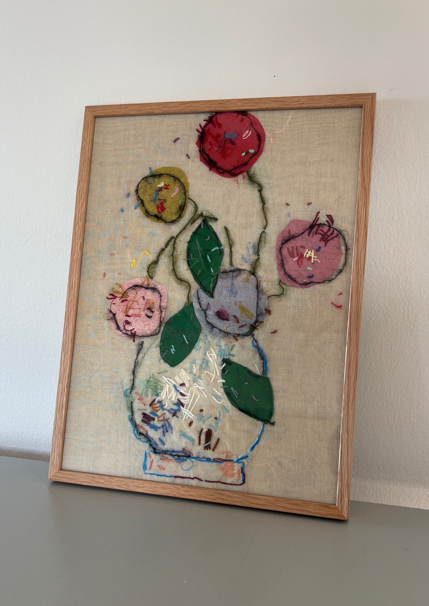Floral artwork 30x40
