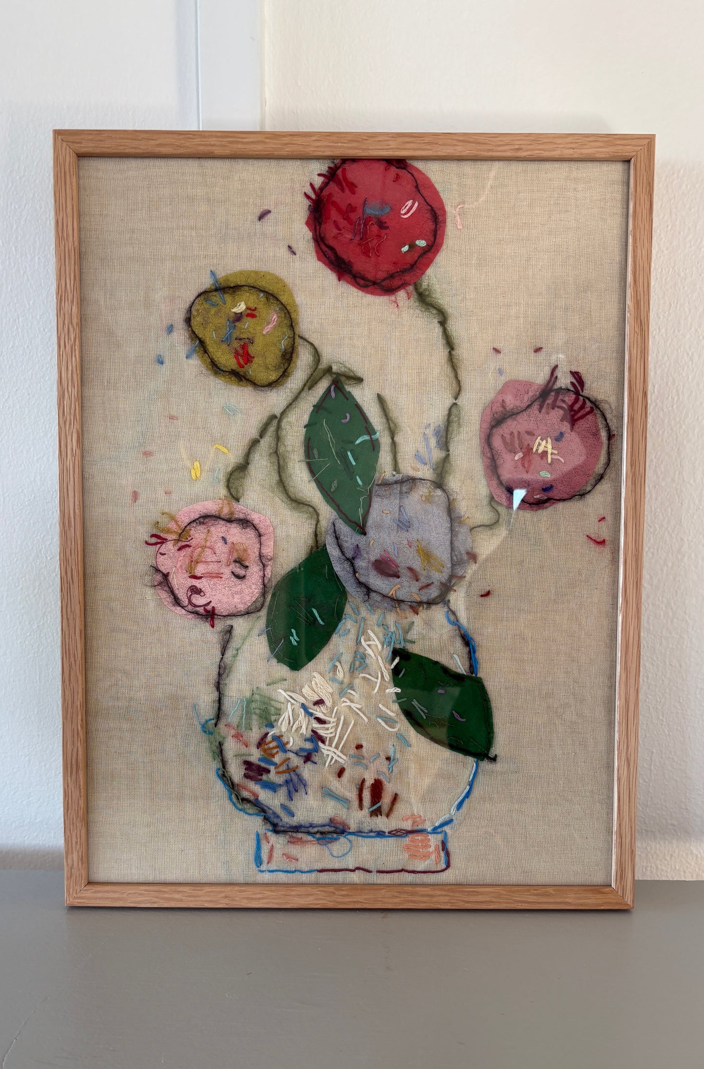 Floral artwork 30x40