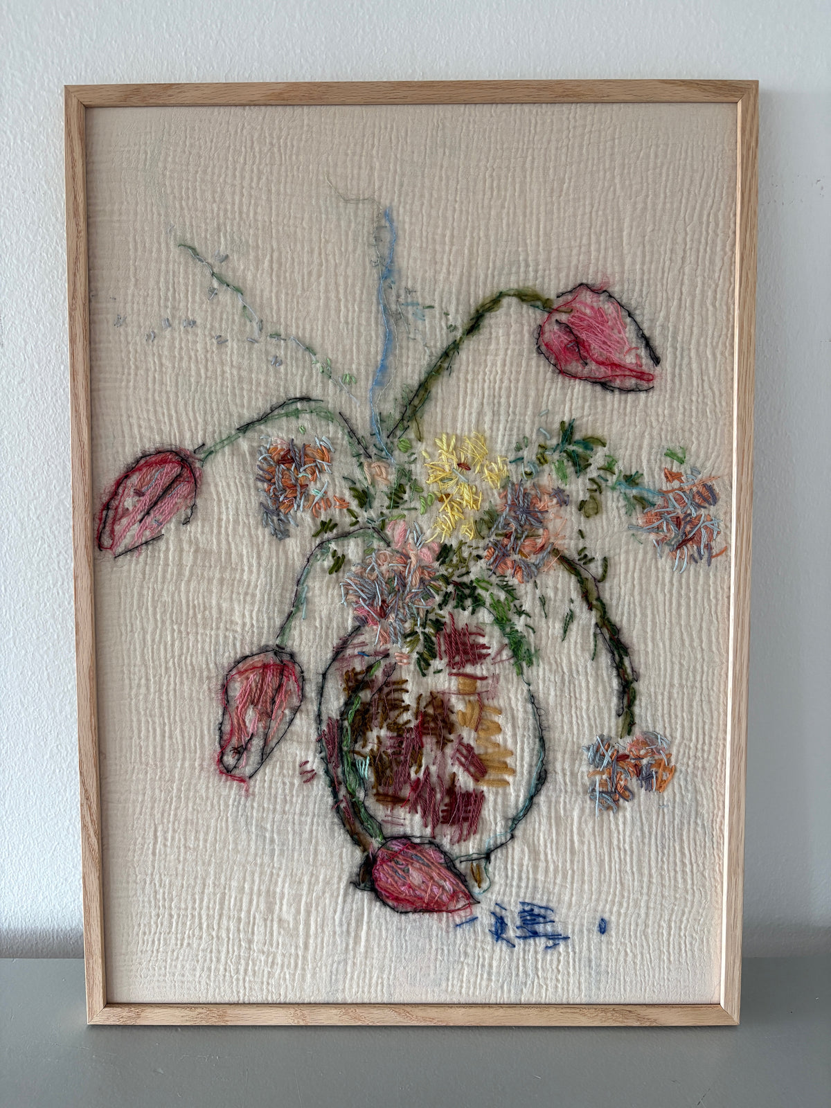 Floral artwork 42x60