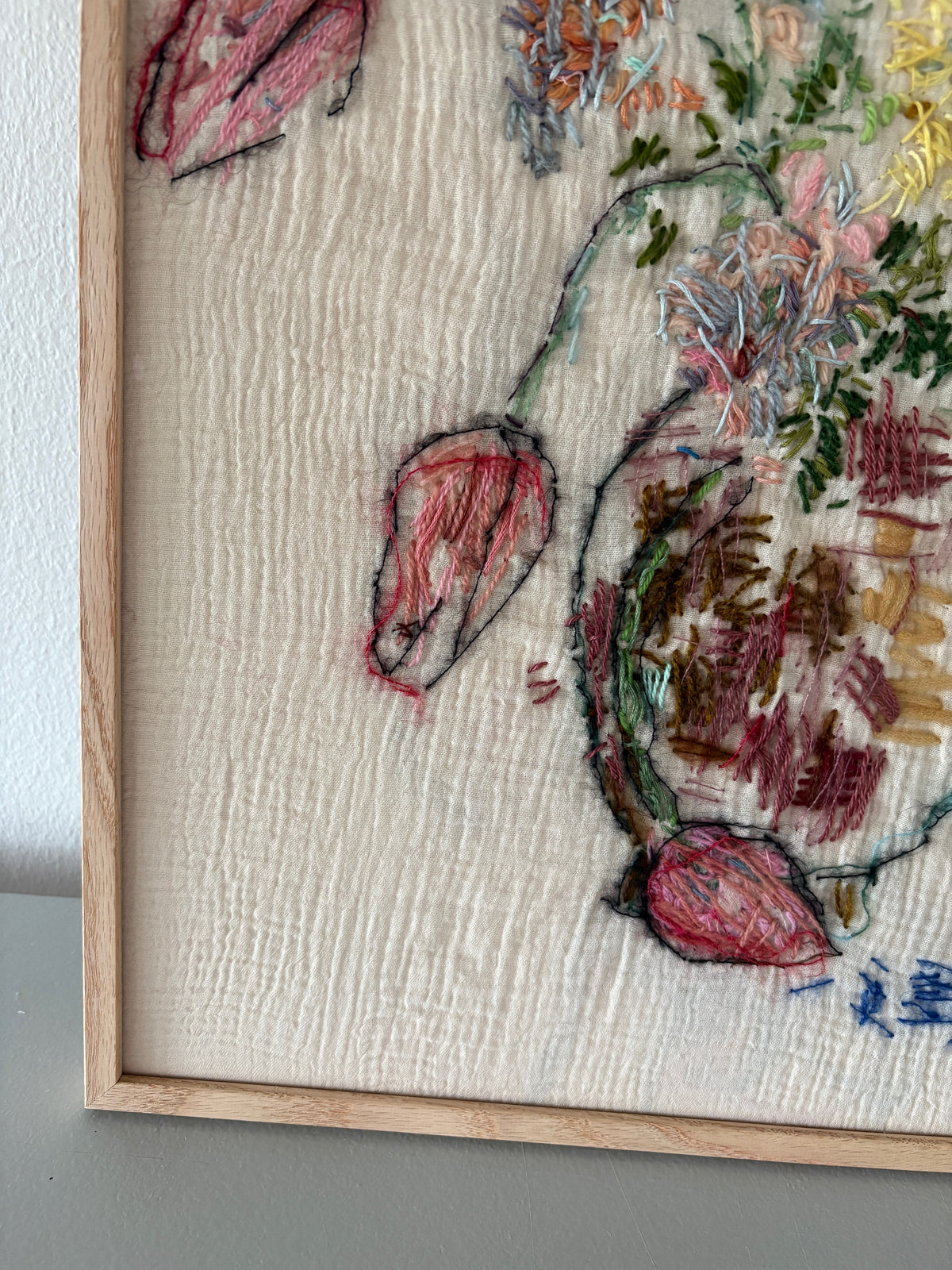 Floral artwork 42x60