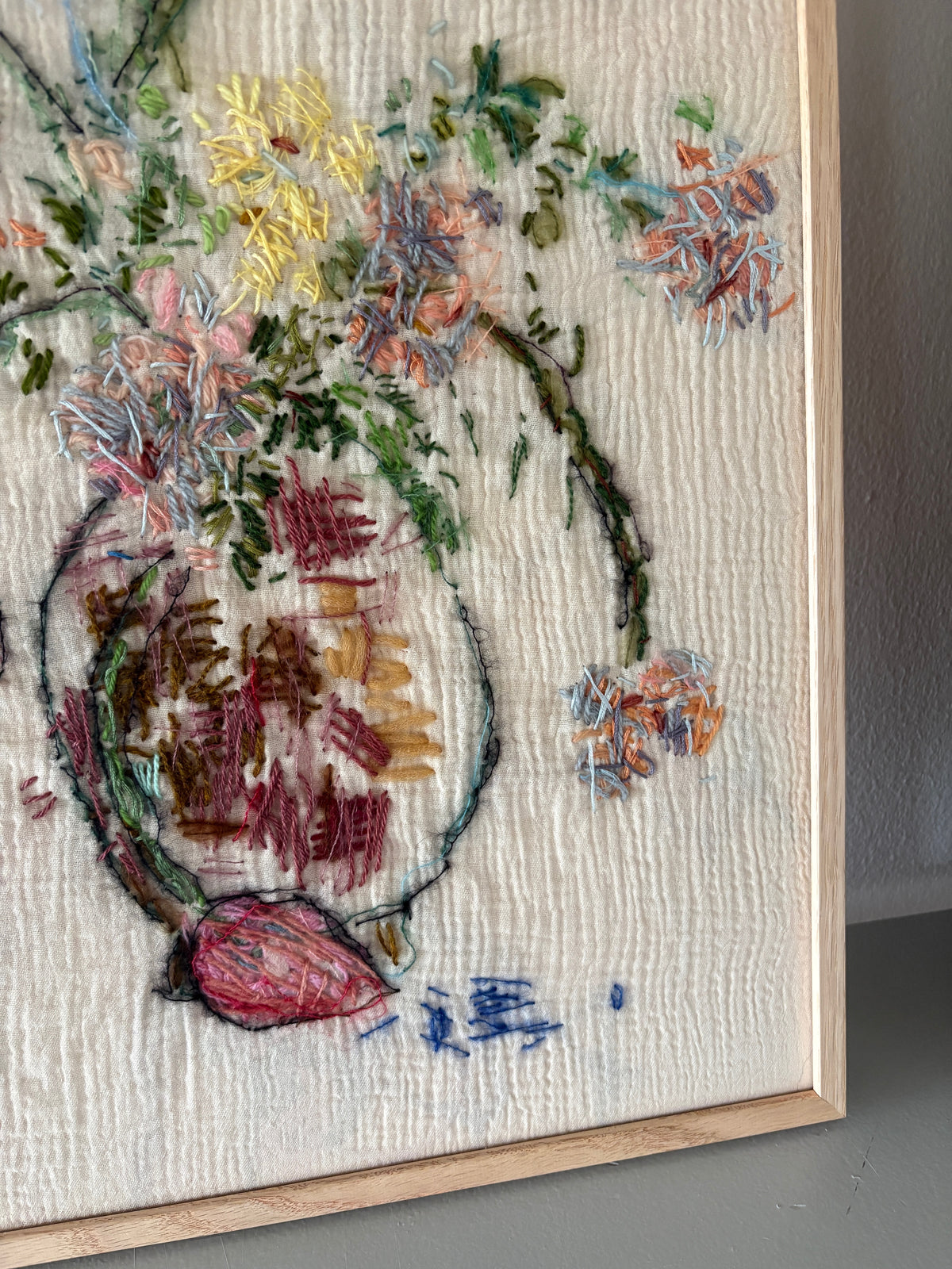Floral artwork 42x60